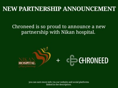Chroneed enters hospitals.
